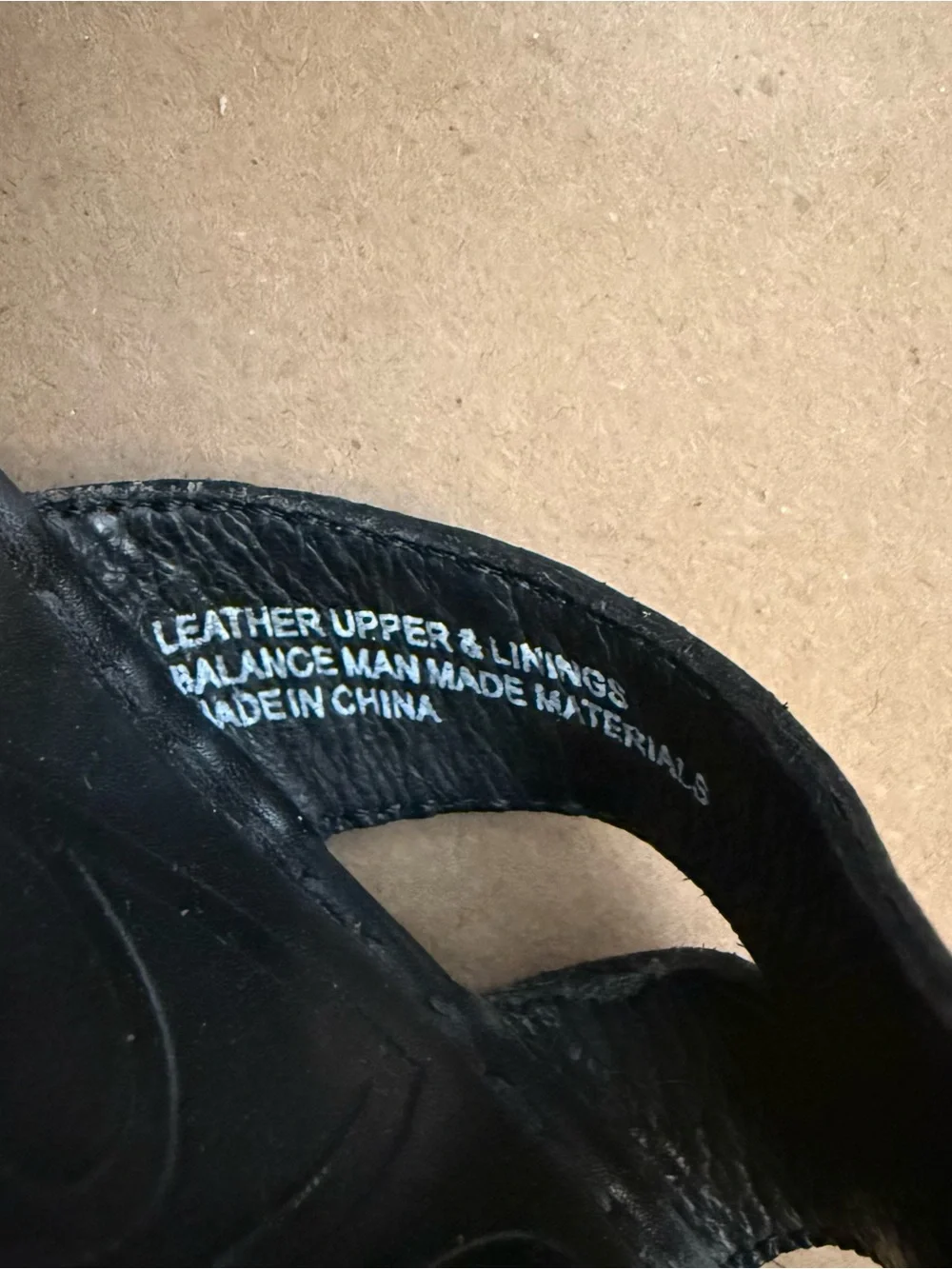Born Black Leather T-Strap Wedge Sandals